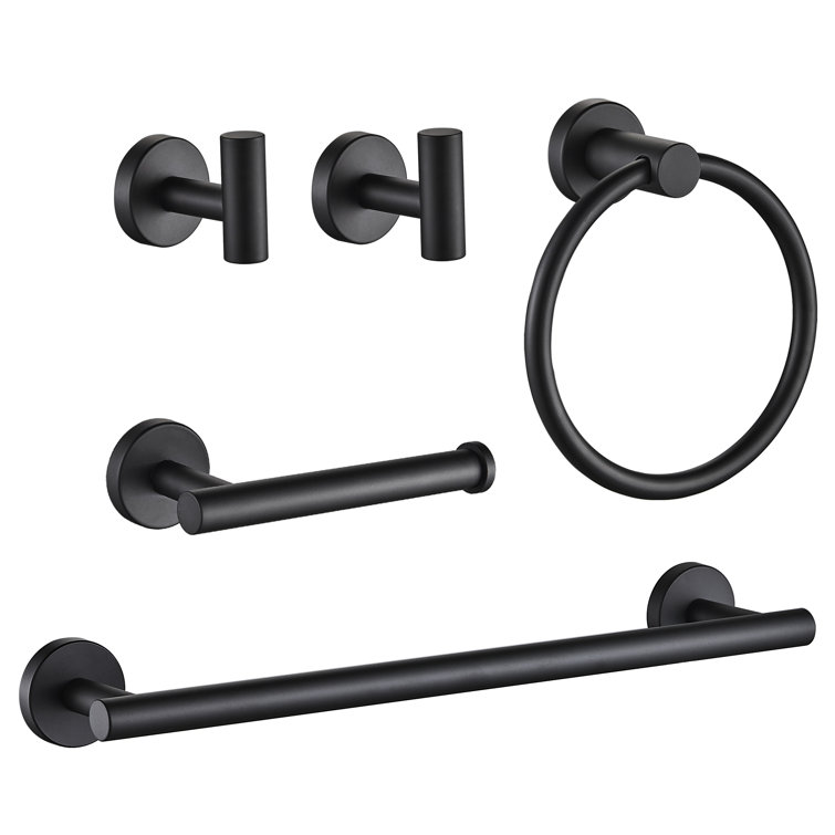 FORIOUS 5 - Piece Bathroom Hardware Set & Reviews | Wayfair